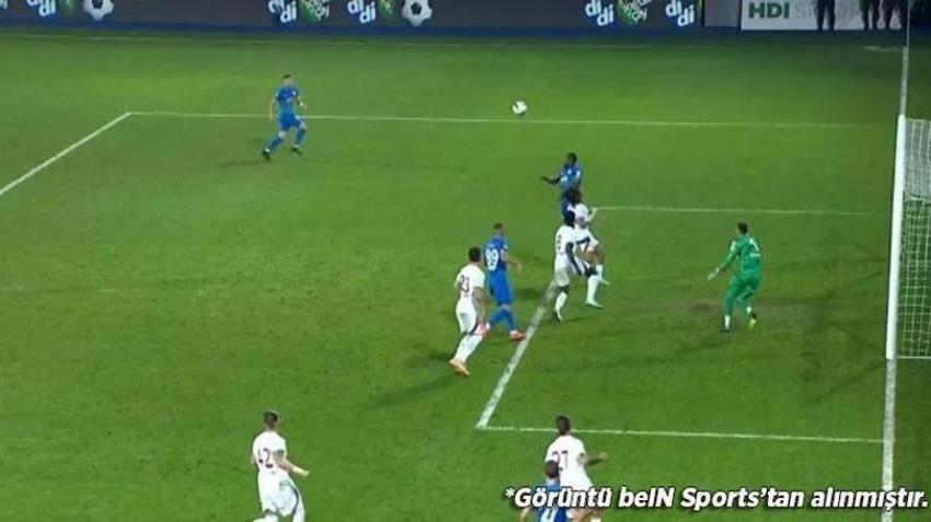 Galatasaray maçında hakemden büyük hata! 'Pozisyon golle sonuçlandı'