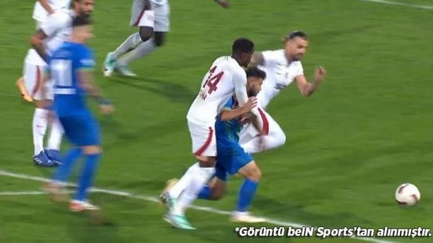 Galatasaray maçında hakemden büyük hata! 'Pozisyon golle sonuçlandı'