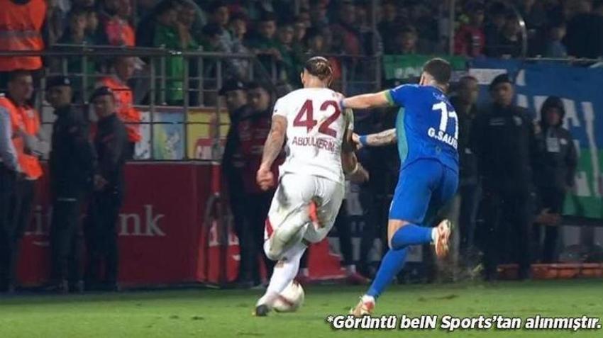 Galatasaray maçında hakemden büyük hata! 'Pozisyon golle sonuçlandı'