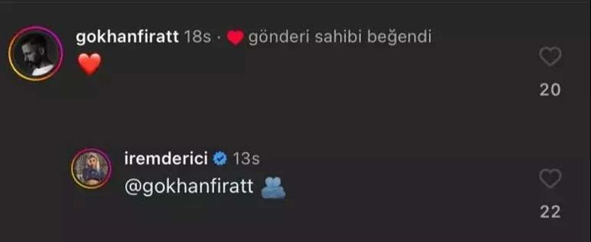İrem Derici’nin paylaşımına kalp emojisi koydu, ortalık karıştı! “Gizemli enişte”