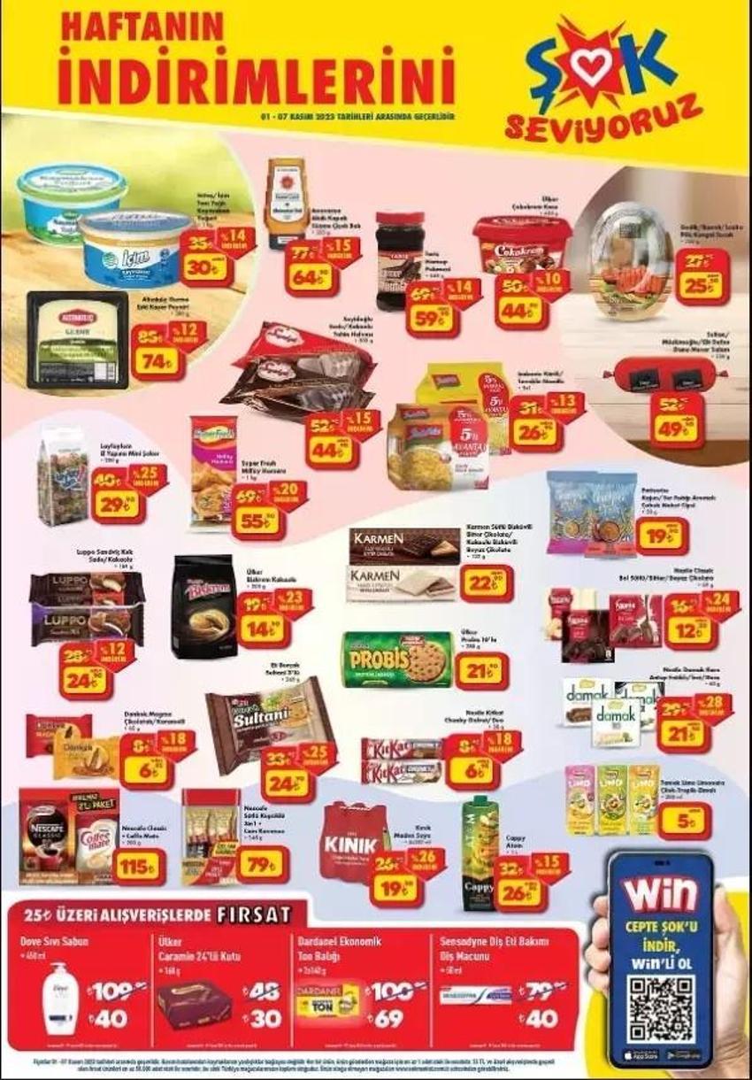 ŞOK 1-7 Kasım aktüel katalog 2023 yayınlandı! Kışlık mont, yağmurluk ŞOK'ta ucuzun da ucuzu!