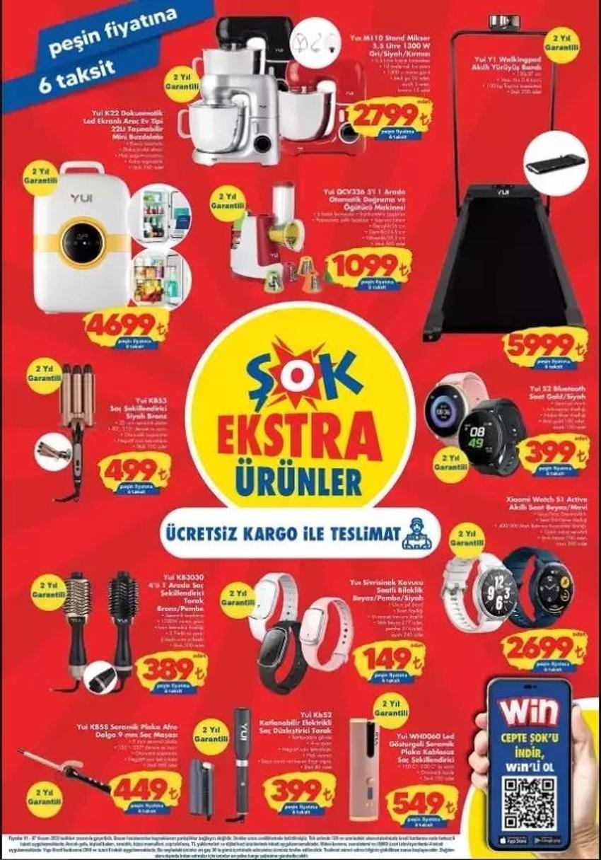 ŞOK 1-7 Kasım aktüel katalog 2023 yayınlandı! Kışlık mont, yağmurluk ŞOK'ta ucuzun da ucuzu!
