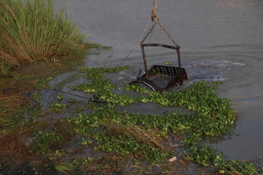 Hatay'da inanılmaz görüntü! Asi Nehri yeşile döndü, su adeta görünmez hale geldi