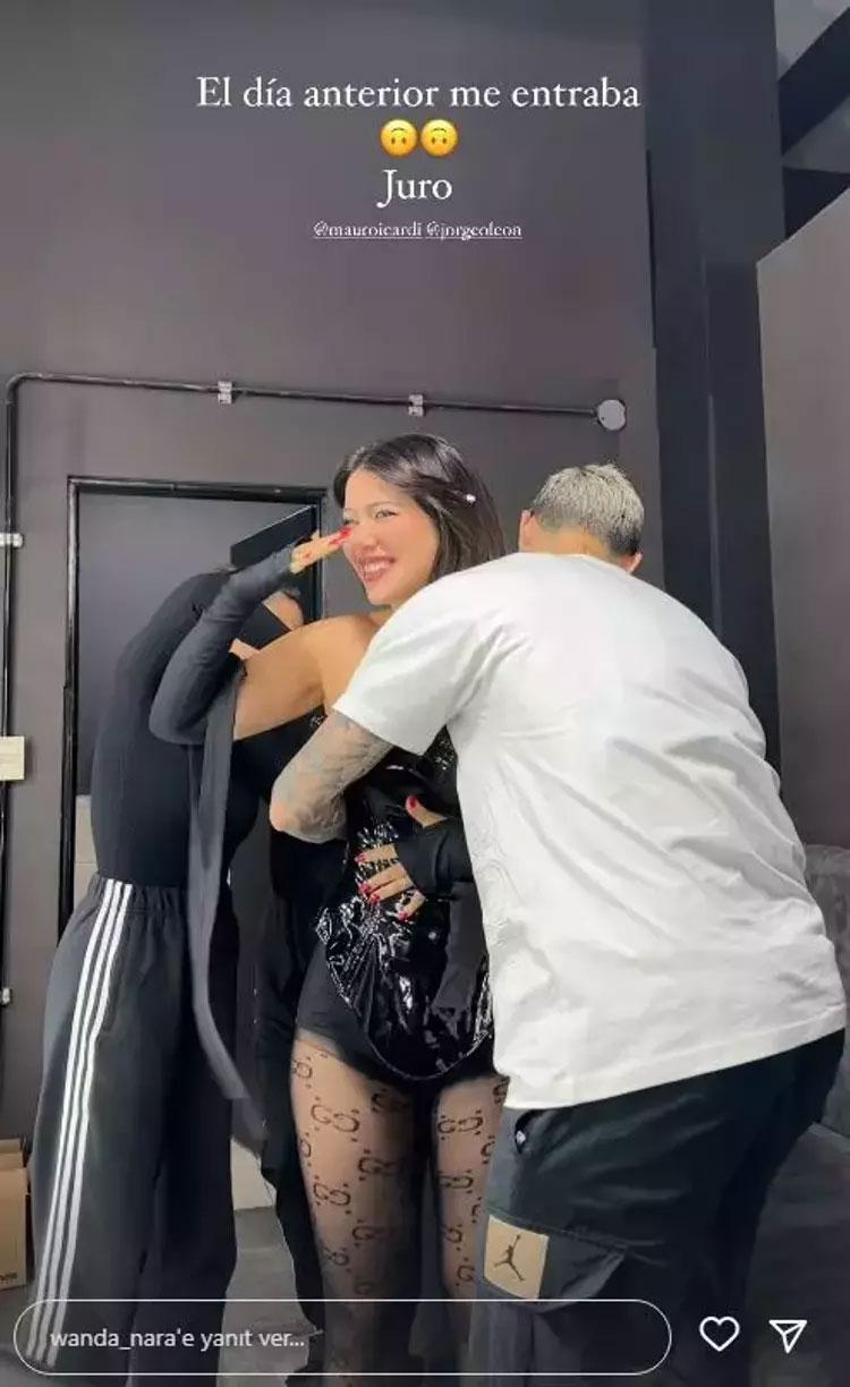 Lösemi olduğunu açıklayan Wanda Nara sosyal medyadan paylaştı! Mauro Icardi'nin eşine yardım ettiği anlar beğeni topladı