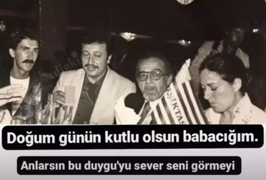 Duygu Nebioğlu sosyal medya hesabından Metin Akpınar'a mesaj gönderdi: Doğum günün kutlu olsun babacığım! Anlarsın bu Duygu'yu, sever seni görmeyi...