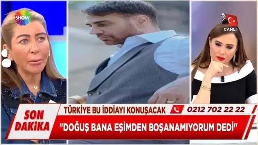 Doğuş'un imam nikâhlı eşi olduğunu iddia etti! Programa katıldı, yasak aşk yaşadıklarını söyledi