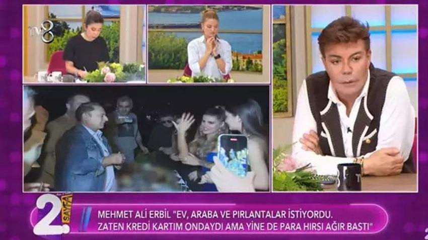 Mehmet Ali Erbil - Gülseren Ceylan aşkı bitti! Giderken 180 bin TL'lik tektaşı da götürmüş!