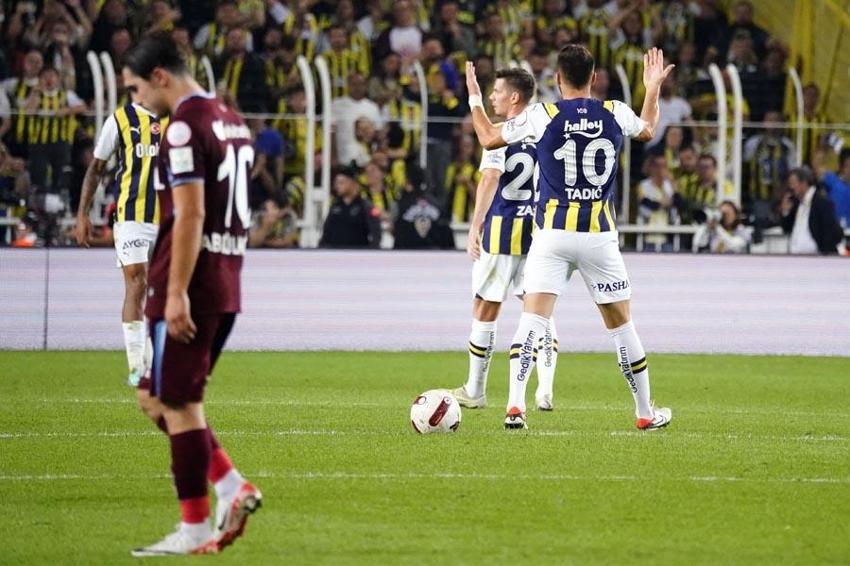 Kadıköy'de Trabzonspor'dan tarihi galibiyet! Fırtına Fenerbahçe'nin galibiyet serisine son verdi
