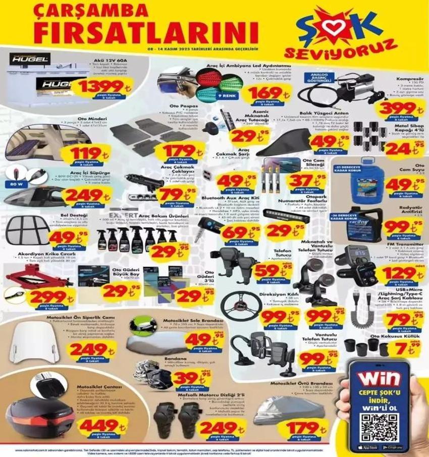 ŞOK 8 Kasım aktüel katalog 2023 yayınlandı! ŞOK'ta tost makinesi 559 TL'ye düştü! Dev indirim var!