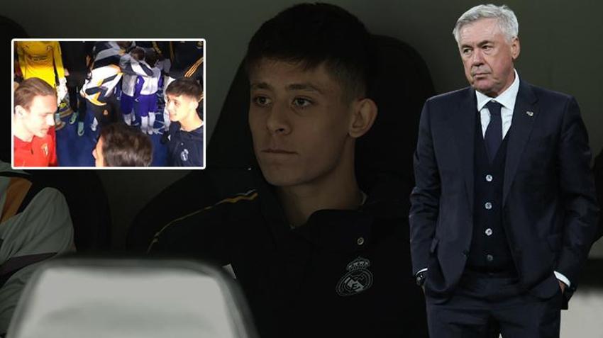 Halil Umut Meler'e selam verdi! Ancelotti oynatmayınca patladı: Arda Güler'e bir şey oldu