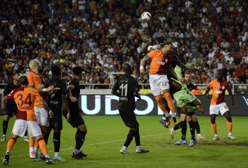 Galatasaray'ın Süper Lig'deki serisine Hatayspor son verdi!