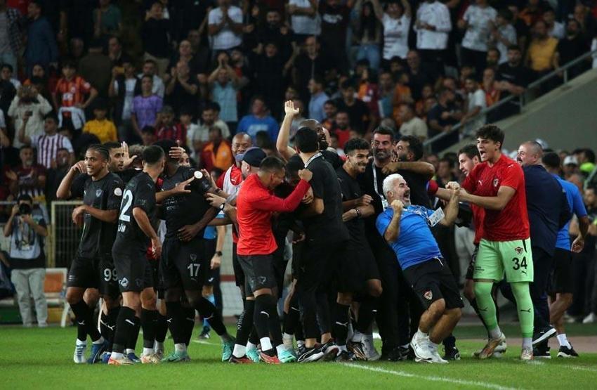 Galatasaray'ın Süper Lig'deki serisine Hatayspor son verdi!