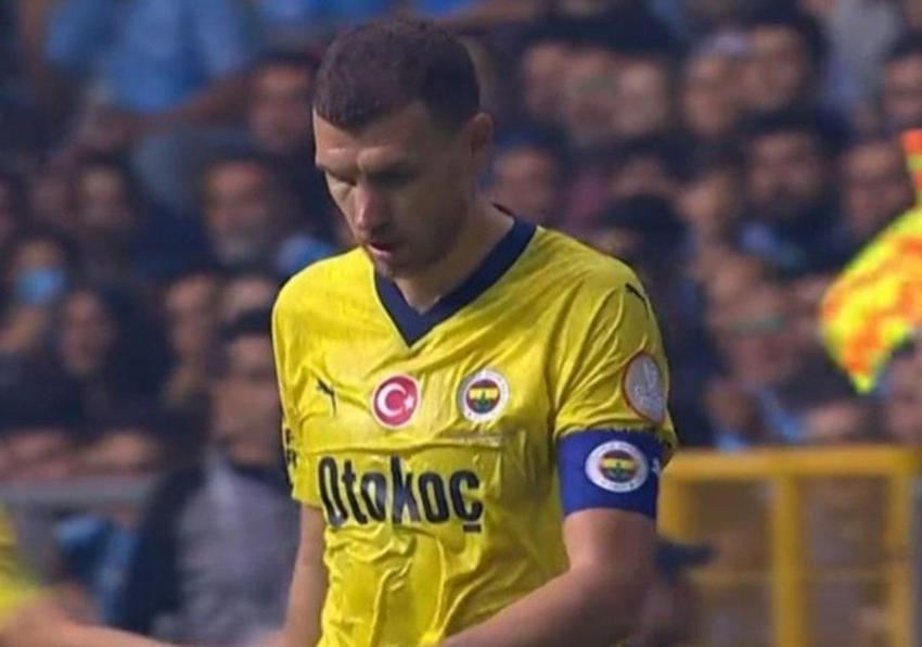 Dzeko'dan İsmail Kartal'a fırça! Oyundan çıkarken öyle bir hareket yaptı ki...