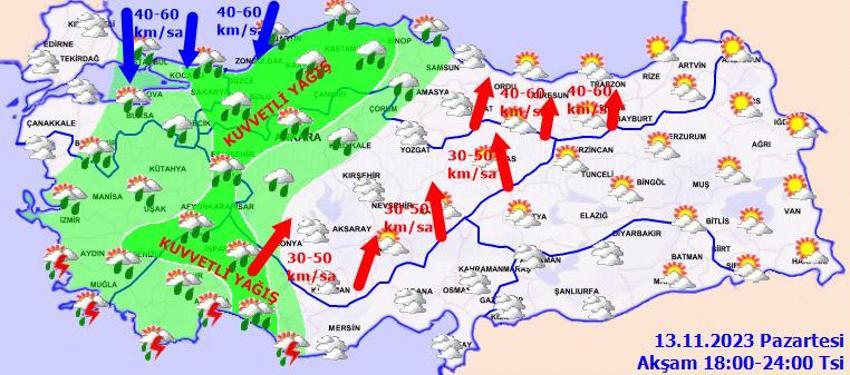 Ve beklenen kar yağışı başladı, dalga dalga batıya ilerliyor, radara girdi! Sıcaklıklar eksiye düşecek, lapa lapa kar günlerce yerde kalacak