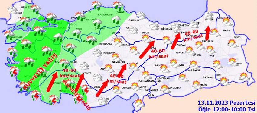 Ve beklenen kar yağışı başladı, dalga dalga batıya ilerliyor, radara girdi! Sıcaklıklar eksiye düşecek, lapa lapa kar günlerce yerde kalacak