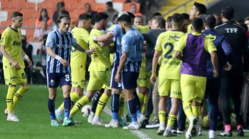 Adana Demirspor - Fenerbahçe maçında dehşet verici anlar: Türk futbolunun utanç gecesi