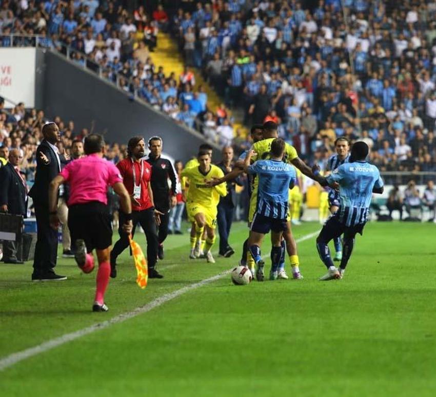 Adana Demirspor - Fenerbahçe maçında dehşet verici anlar: Türk futbolunun utanç gecesi
