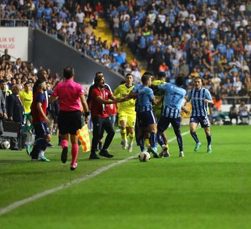 Adana Demirspor - Fenerbahçe maçında dehşet verici anlar: Türk futbolunun utanç gecesi