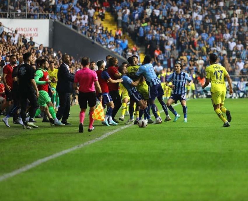 Adana Demirspor - Fenerbahçe maçında dehşet verici anlar: Türk futbolunun utanç gecesi