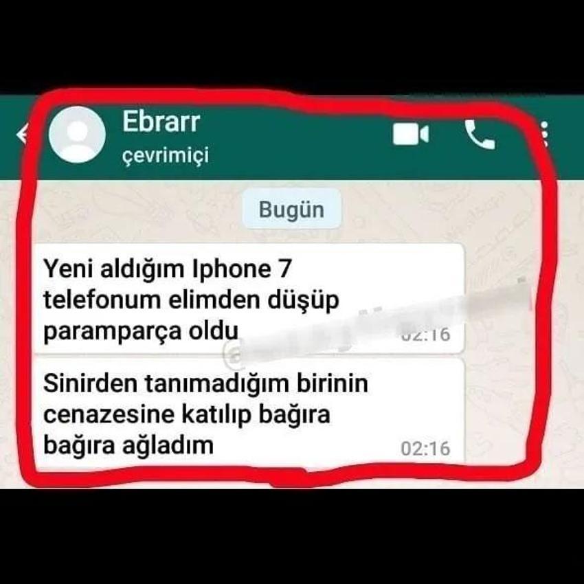 Sosyal medyada gündem olan WhatsApp mesajları ortaya çıktı!