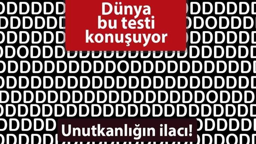 Optik yanılsama IQ testi: Resimde yer alan tüm “O” harflerini 7 saniye içerisinde bulabilir misiniz?