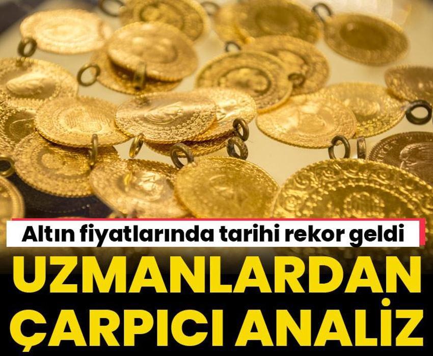 Altın fiyatları uçuşa geçti! Yeni rekor için tarih verildi