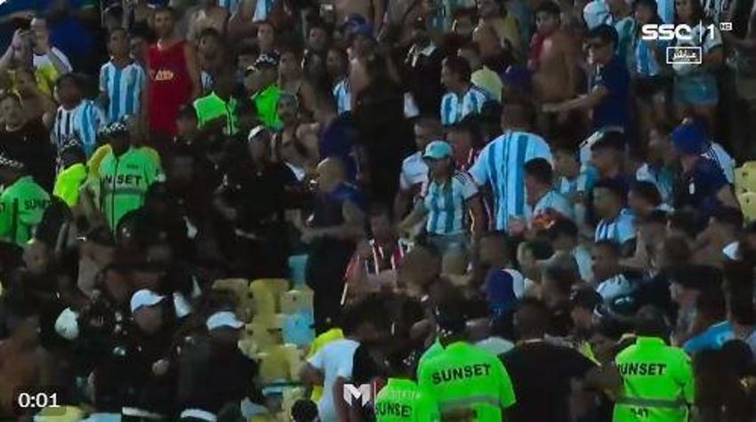 Messi talimatı verdi, Arjantin milli takımı soyunma odasına gitti! Brezilya Arjantin maçında tarihi olaylar çıktı