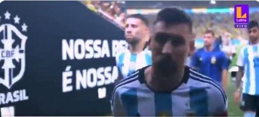Messi talimatı verdi, Arjantin milli takımı soyunma odasına gitti! Brezilya Arjantin maçında tarihi olaylar çıktı