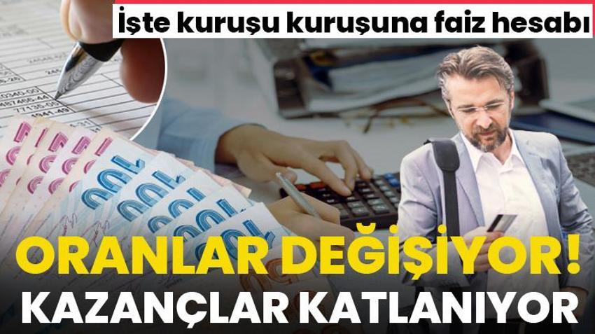 Bankada parası olanlar dikkat! Anapara+faiz kazancı katlanıyor, oranlar değişecek, 23 Kasım'ı bekleyin 
