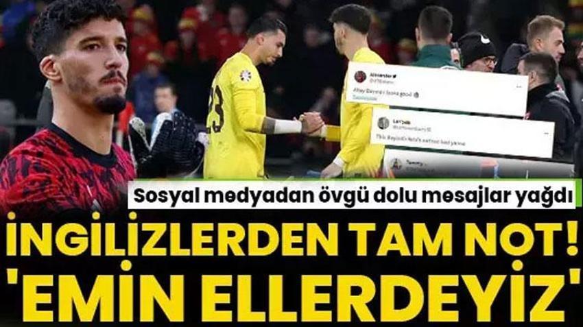 Altay Bayındır'ın Galler maçı performansı İngilizleri mest etti: Türkiye'de yedek oyuncu olarak oyuna girdi, emin ellerdeyiz