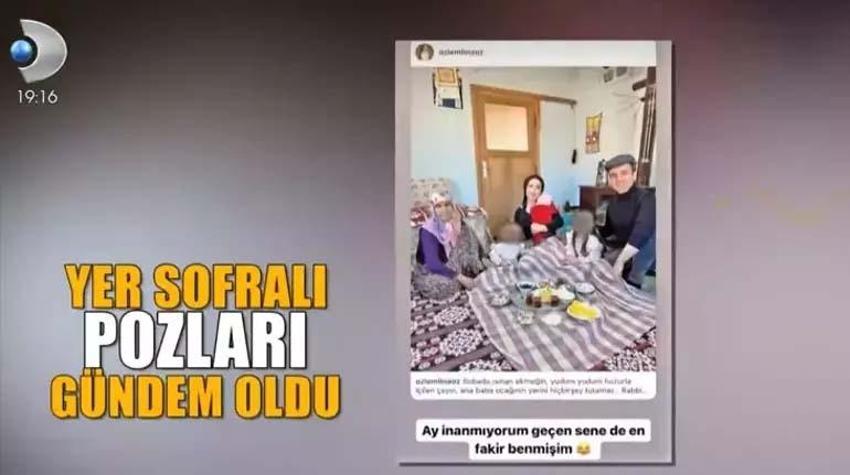 Polatlardan sonra fenomenler fakirleşti! İşte villalardan yer sofralarına değişen sosyal medya paylaşımları…