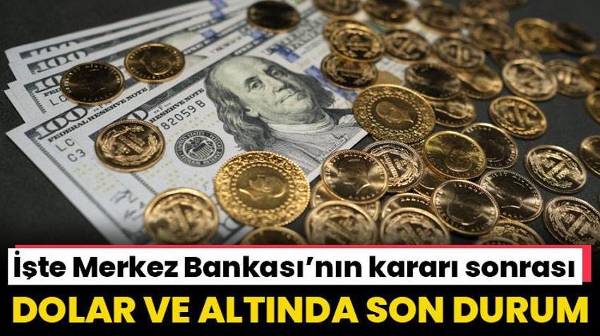 Dolar, euro ve altında son durum! Merkez Bankası kararını verdi