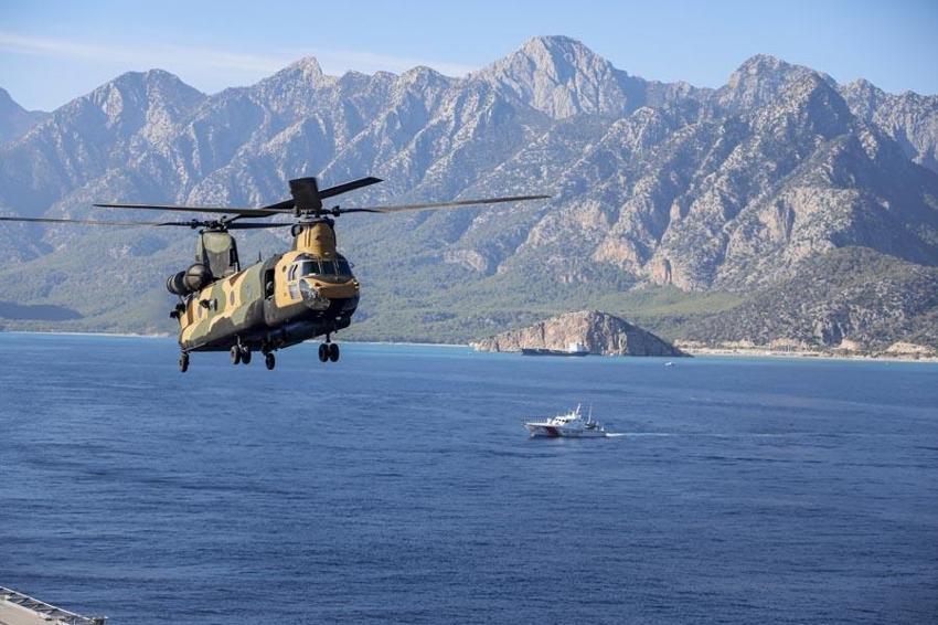 Doğu Akdeniz'de nefes kesen anlar! Türk Deniz Kuvvetleri'nde 'ZAHA' ilk defa kullanıldı