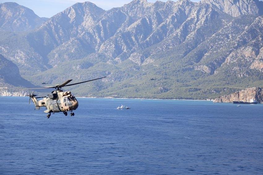 Doğu Akdeniz'de nefes kesen anlar! Türk Deniz Kuvvetleri'nde 'ZAHA' ilk defa kullanıldı