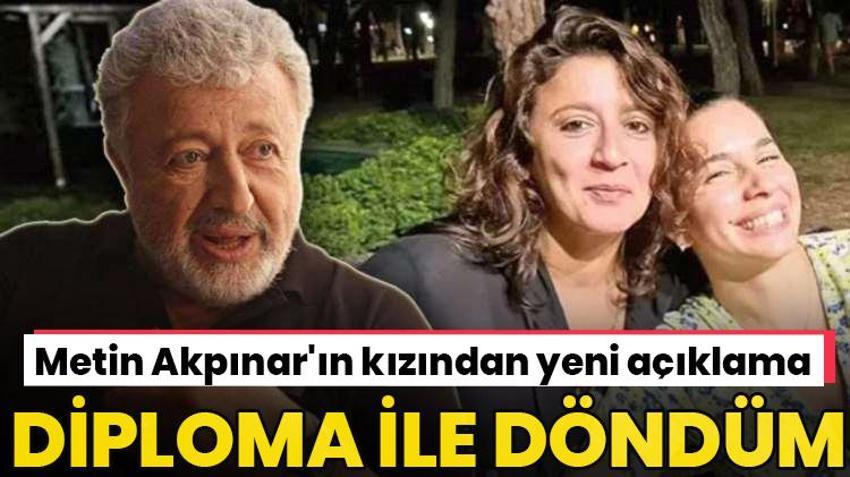 Metin Akpınar'ın kızı Duygu Nebioğlu'ndan yeni açıklama geldi: Tabut ile değil, diploma ile döndüm