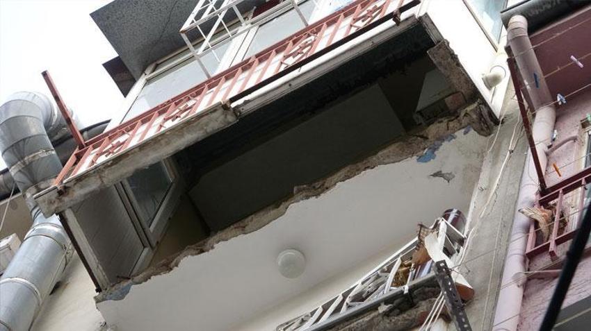 Hava almak için balkona çıktı hayatını kaybetti! Facia saniye saniye kameraya yansıdı