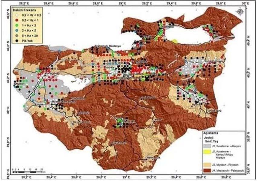 Bursa’da deprem mi oldu 4 Aralık? Bursa deprem bölgesi mi? Bursa deprem haritası ve Bursa’da deprem fay hattı