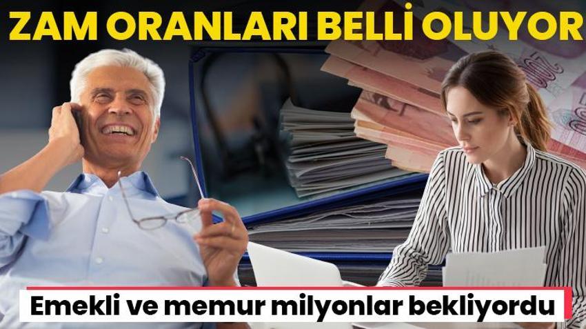 Emekliye ve memura dev zam! Yeni maaşlar belli oluyor, işte meslek meslek 2024 maaşları...
