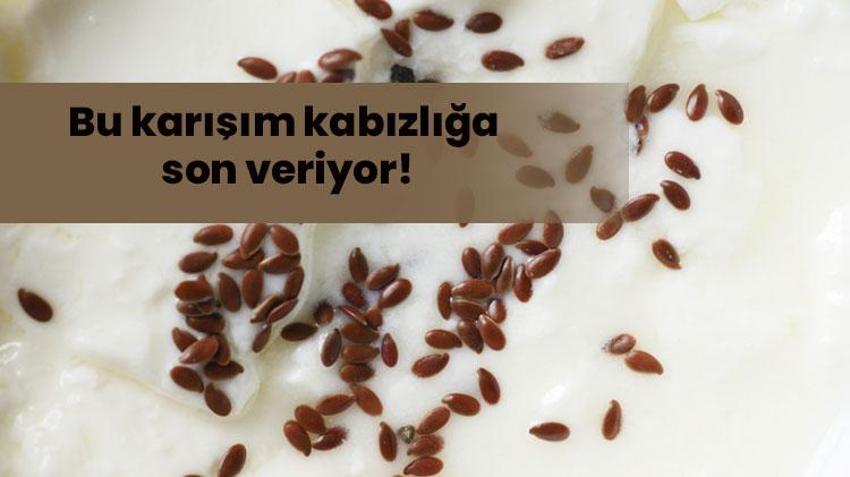 Yoğurda 1 kaşık ekleyin, sonra bağırsaklarınızı izleyin! Kabızlığın kökünü kazıyan sır tarif!