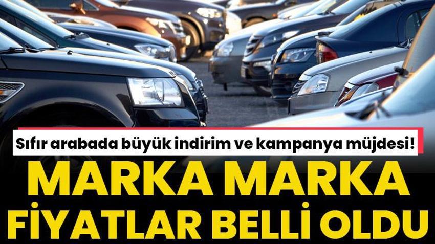 Sıfır arabada büyük indirim ve kampanya müjdesi! 500 bin lira faizsiz kredi veriliyor