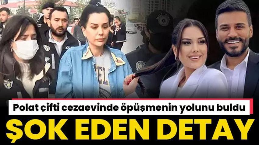Dilan ve Engin Polat çifti cezaevinde öpüşmenin yolunu buldu! Şok eden detay
