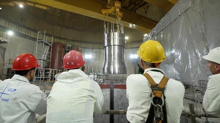 Akkuyu Nükleer Güç Santrali’nde en önemli aşama tamamlandı! 600 ton ağırlığında 19,3 metre uzunluğunda...