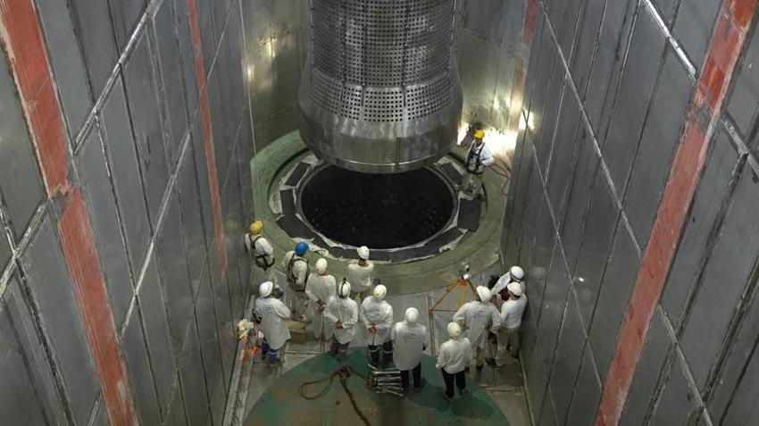 Akkuyu Nükleer Güç Santrali’nde en önemli aşama tamamlandı! 600 ton ağırlığında 19,3 metre uzunluğunda...