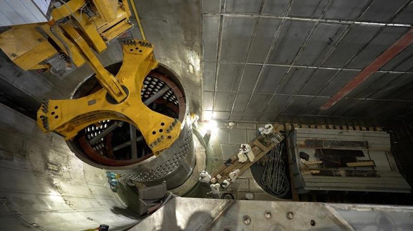 Akkuyu Nükleer Güç Santrali’nde en önemli aşama tamamlandı! 600 ton ağırlığında 19,3 metre uzunluğunda...