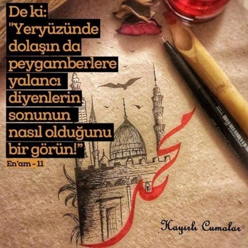 Kısa, dualı ve resimli Cuma mesajları: 8 Aralık Cuma namazı mesajları, sözleri....