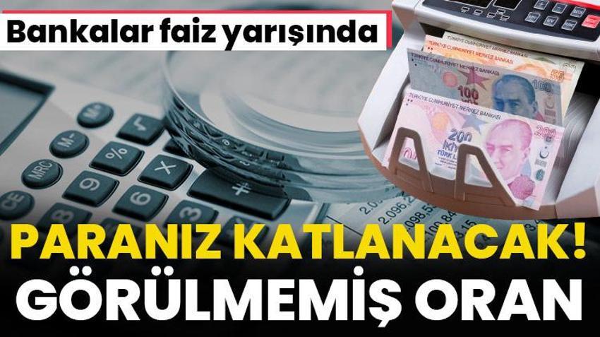 Faizlerde böylesi ilk kez oluyor! Evini, arabasını satan bankaya koşuyor, parasını yatıran kazanıyor 