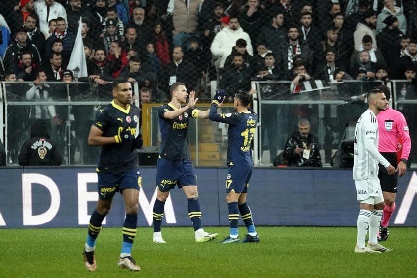 Fenerbahçe derbide Beşiktaş karşısında 3 puanı 3 golle aldı
