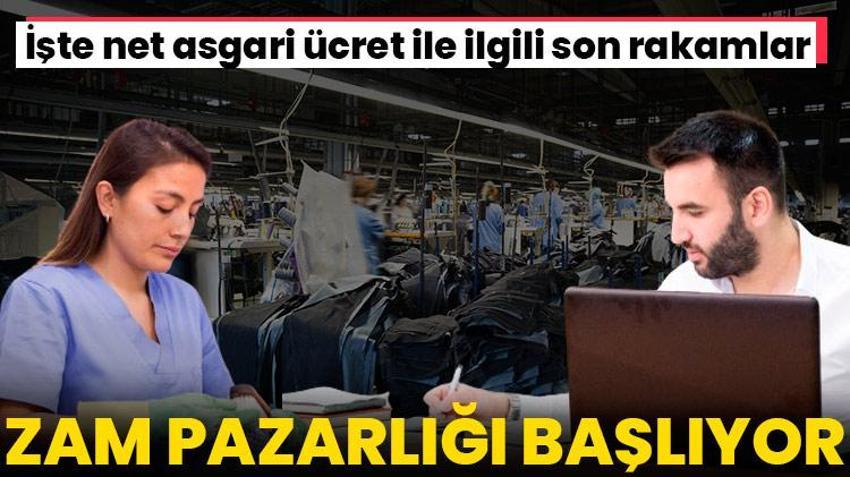 Asgari ücrette zam pazarlığı başlıyor! 2024 net asgari ücret ne kadar olacak? İşte masadaki rakamlar...