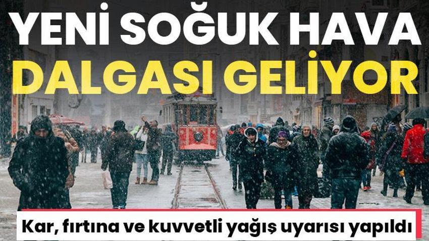 Hava resmen buz kesecek, yoğun kar yurda giriş yapacak! İstanbul dahil onlarca kent için alarm verildi, çok kuvvetli geliyor