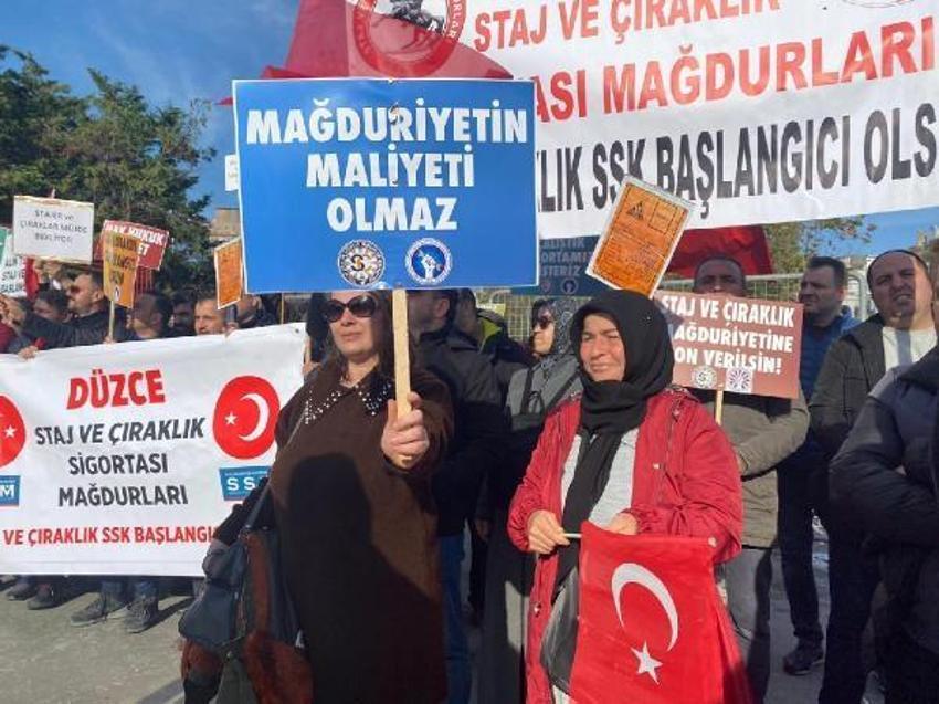 Staj ve çıraklık mağdurları yasal düzenleme talep ediyor! ‘İlk sigorta girişi başlangıç olsun’